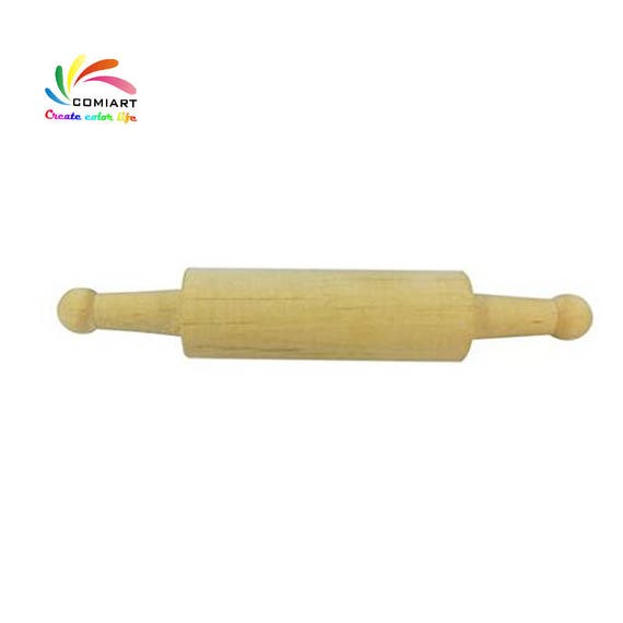 Wooden Rolling Pin Polymer Clay Sculpture Modeling Tool Pressure