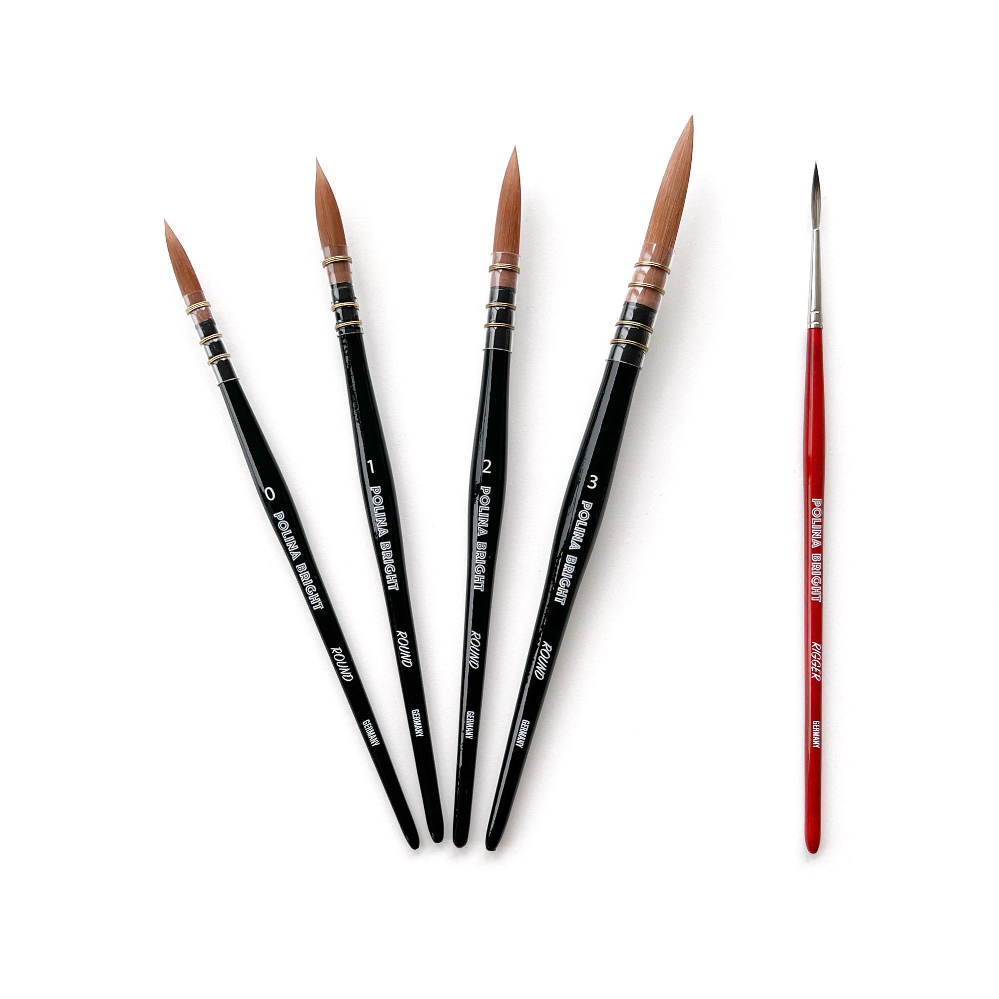 Watercolor Round Brush Etsy UK