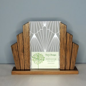 Art Deco Style Wooden Photo Frame, 6 x 4 Photo Frame