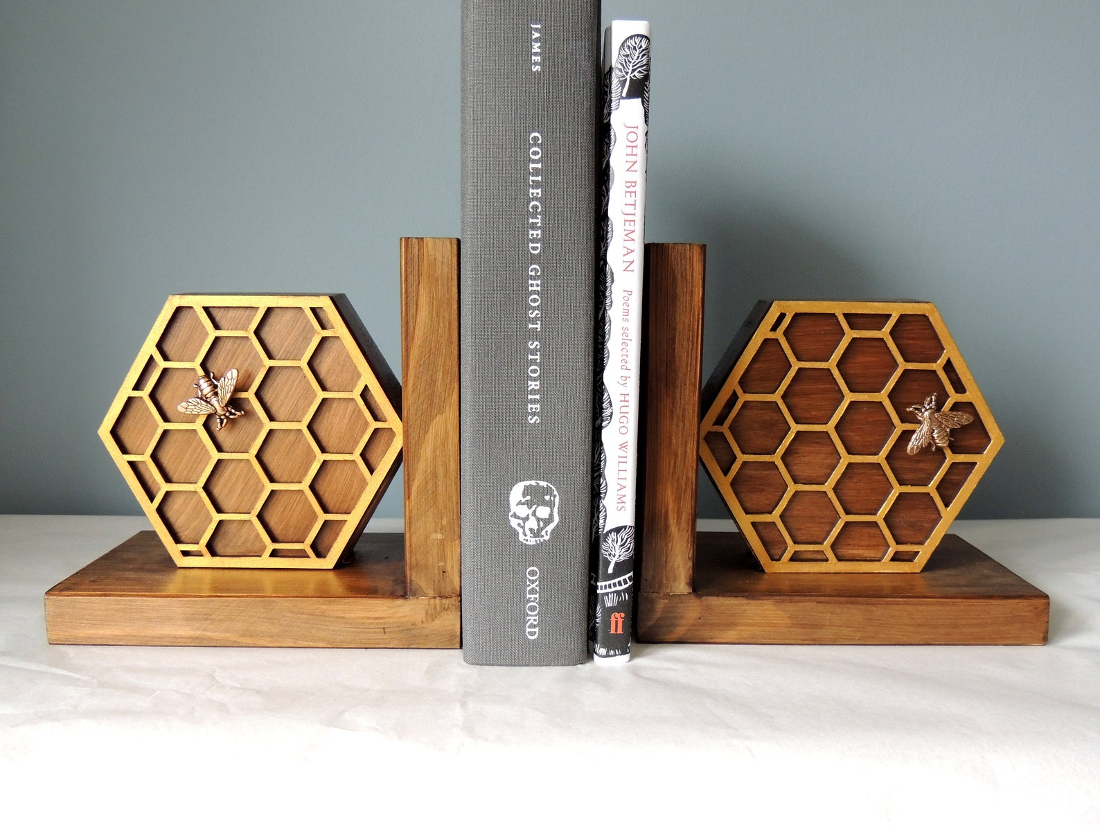 image for Honeycomb Bookends
