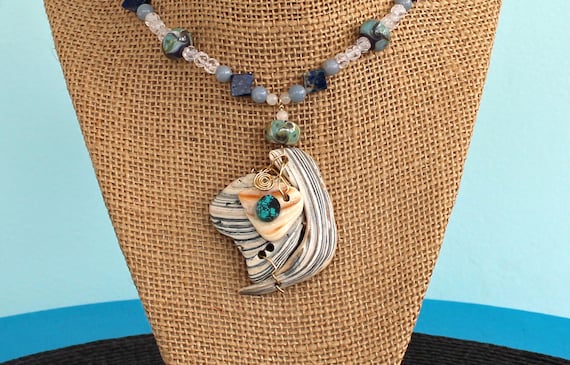 Unique seashell jewelry outlet