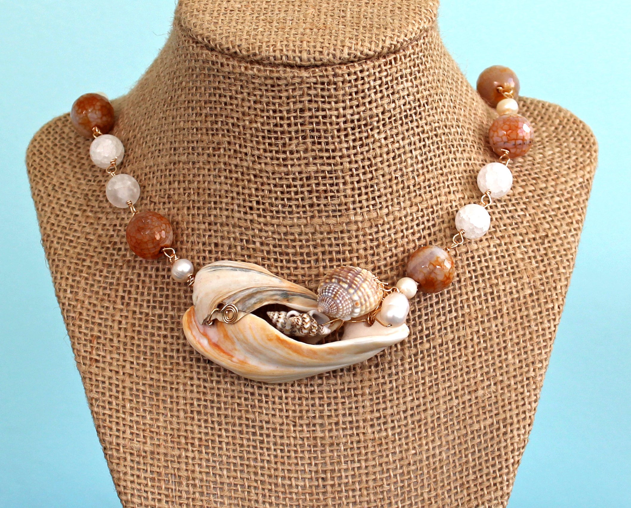 Beach necklace