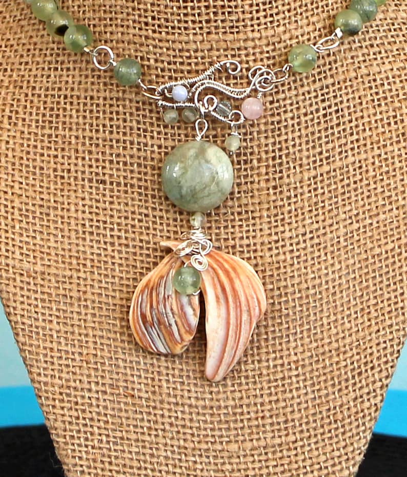 Seashell Jewelry, Beach Jewelry, Seashell Necklace, Beach Lovers Gift