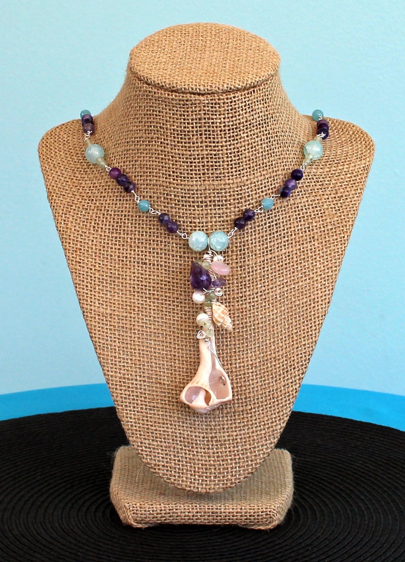 Beach Jewelry, Seashell Necklace, Beach Lovers Gift, Nature Jewelry