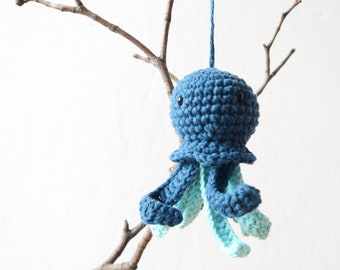 Crochet Pattern - Mobile Octopus