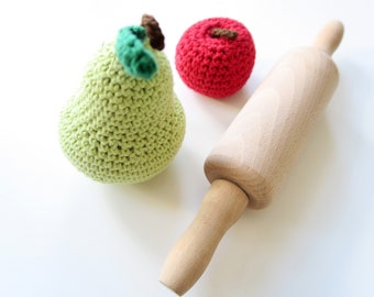 Crochet Pattern - Crochet Food - Apple & Pear