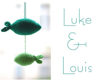 DIY Set - Mobile - Fish Luke & Louis