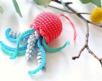 Pendant for mobile - colorful octopus