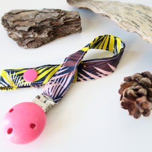 Special Edition: Schnullerband mit Holzclip
