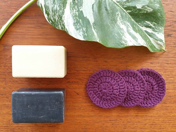 Sustainability Make Up Pads Crocheted 3 Set Etsy