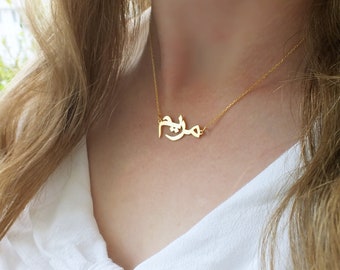 Arabic Name Necklace Personalized Arabic Name Necklaces for Women Arabic Font Name Necklace Custom Name Necklace Islamic Calligraphy Gift