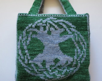Celtic Tree of Life Bag Knitting Pattern