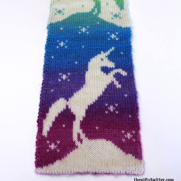 Unicorn Scarf Knitting Pattern - Magic Unicorn Scarf [ENGLISH ONLY, PDF Download]