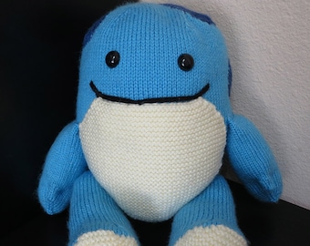 Guild Wars 2 Quaggan Knitting Pattern - ooOoo Plushie [ENGLISH ONLY, PDF Download]