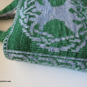 Celtic Tree of Life Bag Knitting Pattern image 4