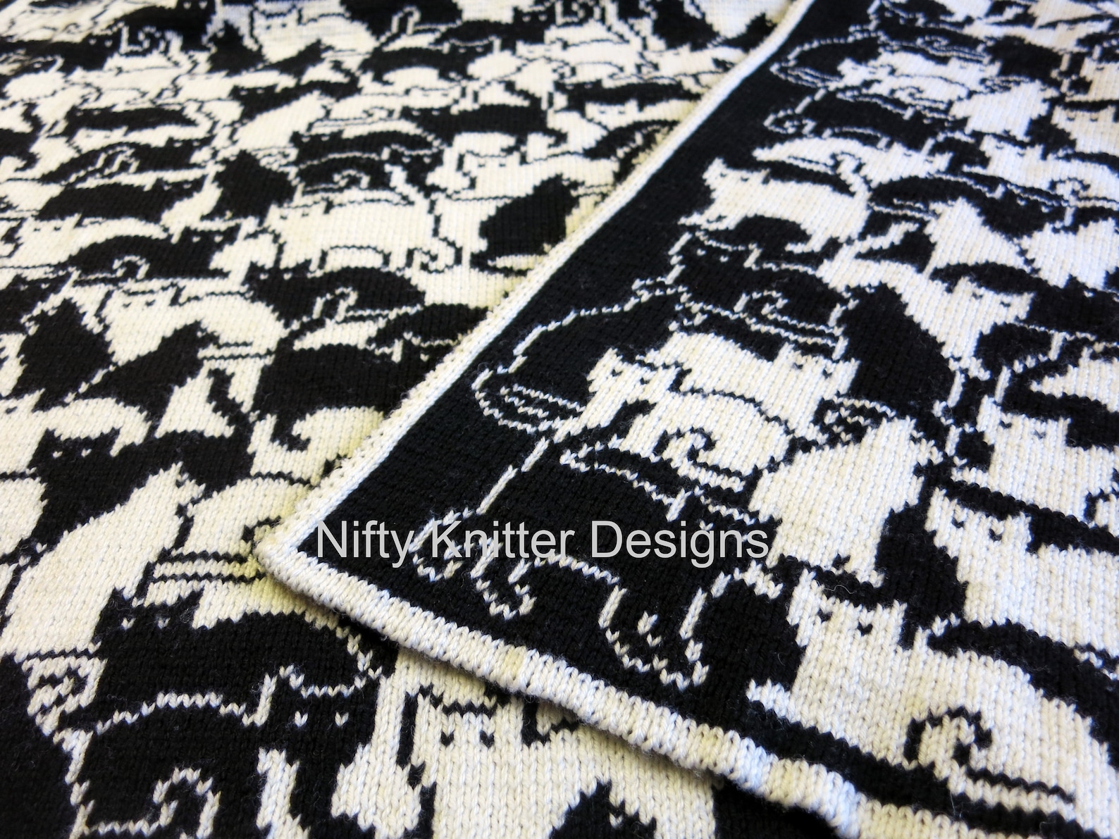 Cute Cat Blanket Knitting Pattern Baby Throw Herding Cats - Etsy