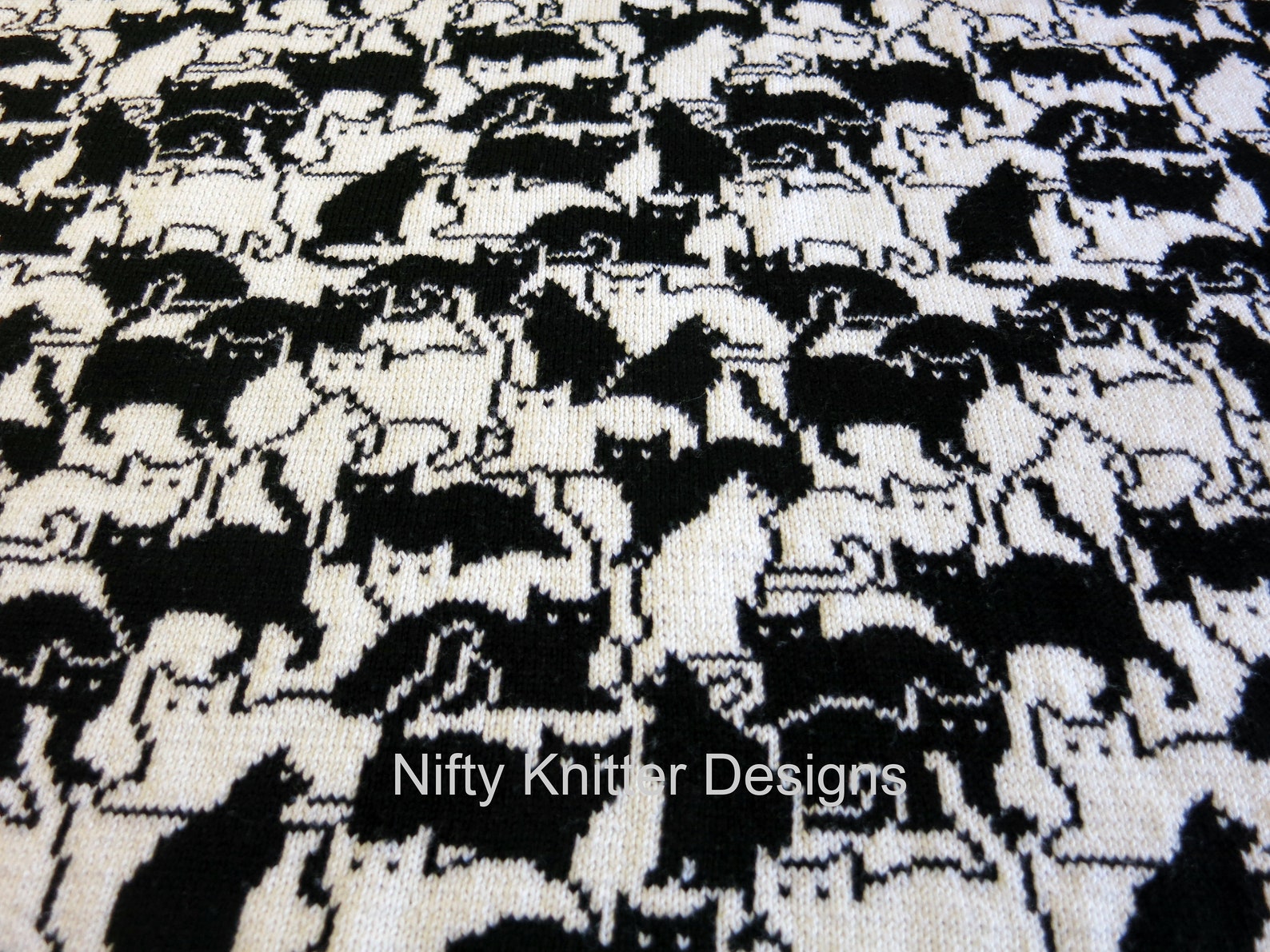 Cute Cat Blanket Knitting Pattern Baby Throw Herding Cats - Etsy