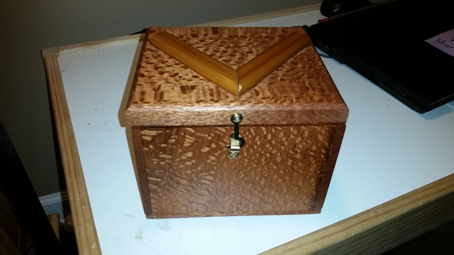 Custom Hand Made Exotic Wood Boxes Etsy