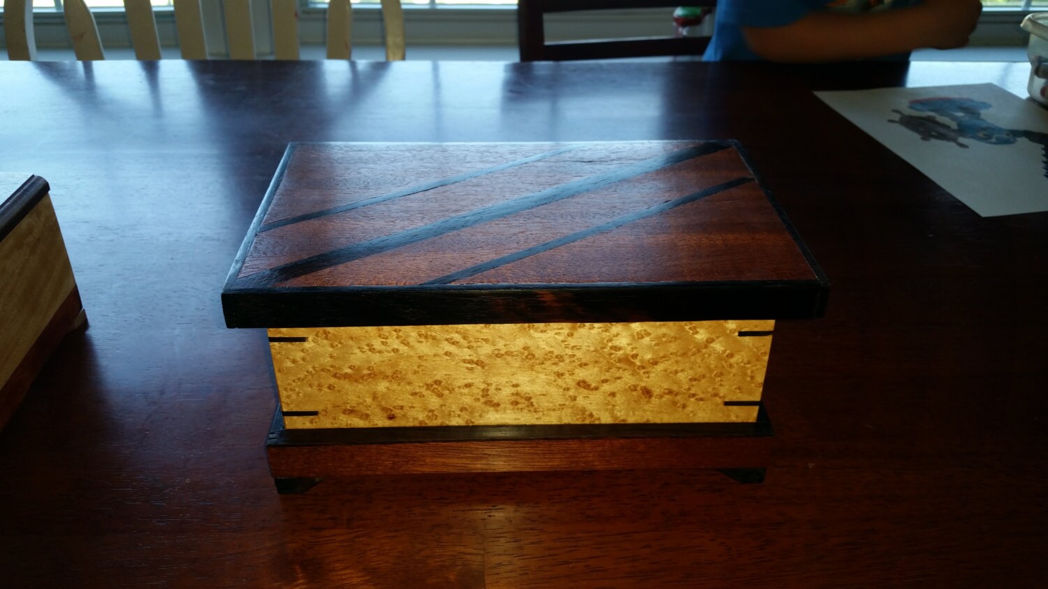 Custom Hand Made Exotic Wood Boxes Etsy