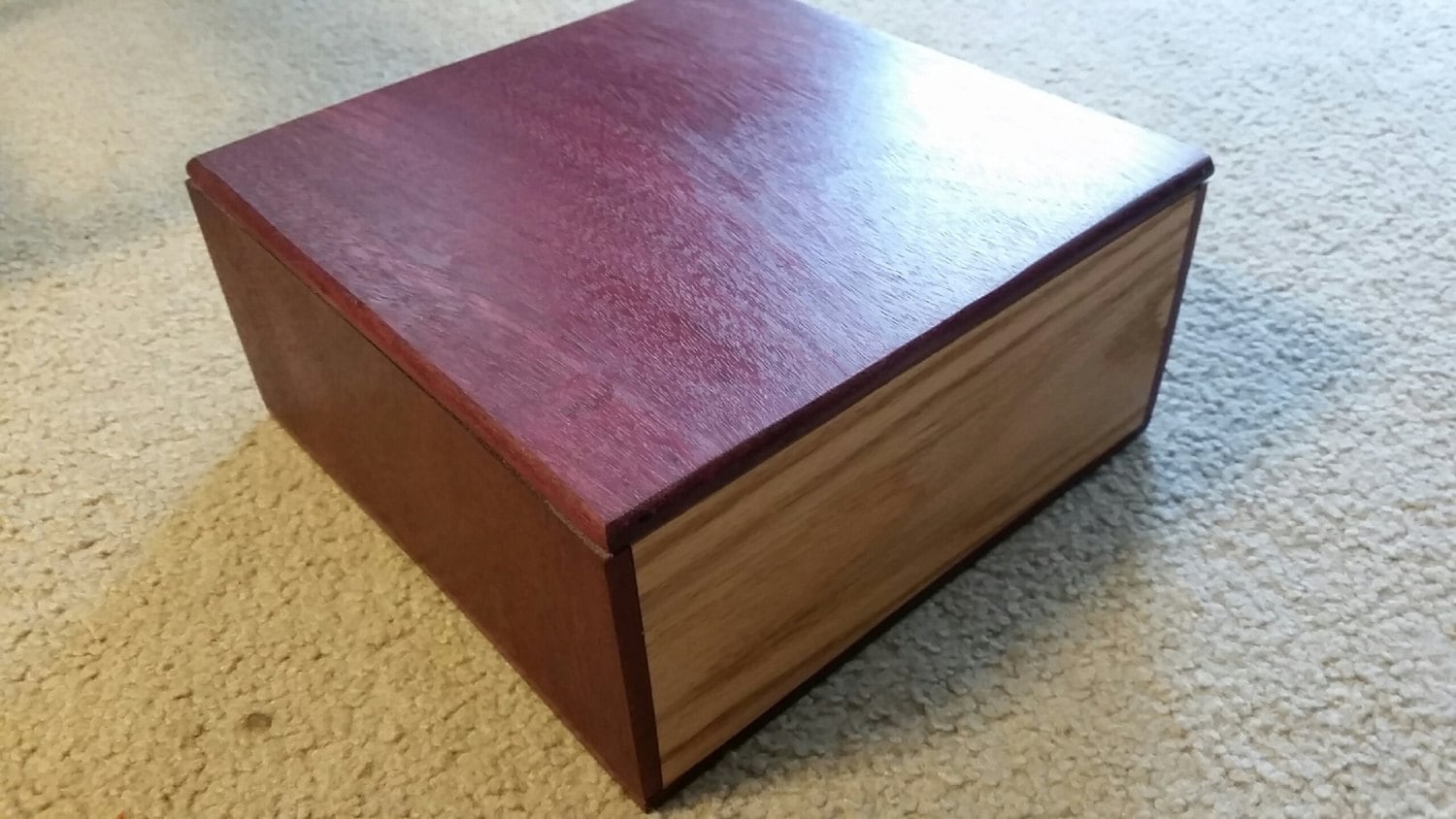 Custom Hand Made Exotic Wood Boxes Etsy