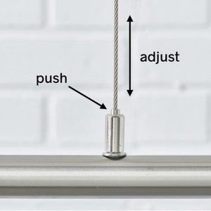 Airjust TWIN ® Double Hanging Cloth Rack Ceiling Mounted Adjustable ...