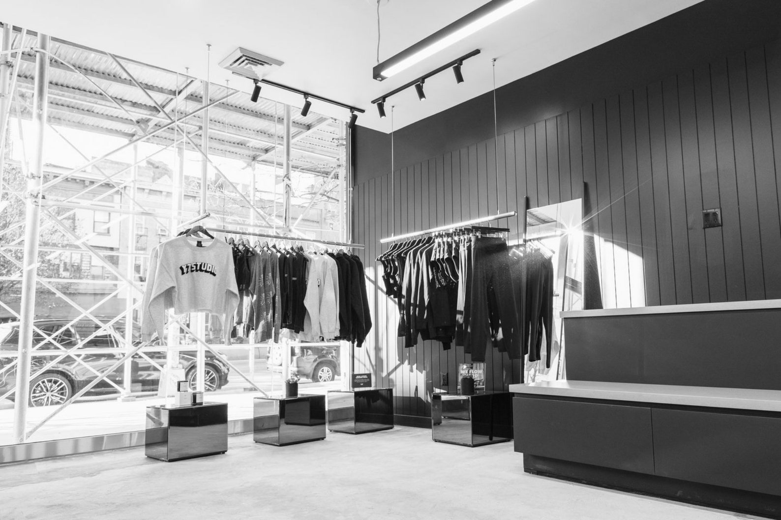 Airjust SOLO ® Hanging Cloth Rack Closet Rod Ceiling - Etsy