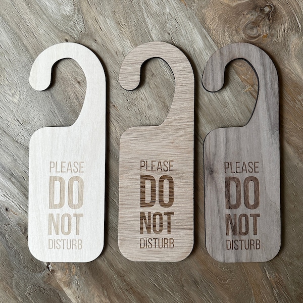 Do not disturb hotel door sign-Keep out-Private-Privacy requested-Not available.