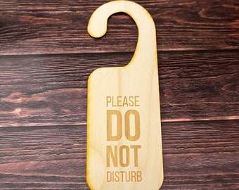 Hotel Do Not Disturb Etsy