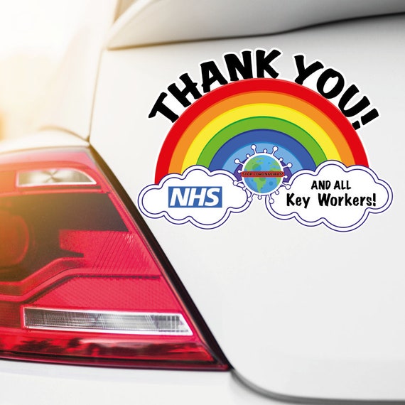 Nhs shop window stickers