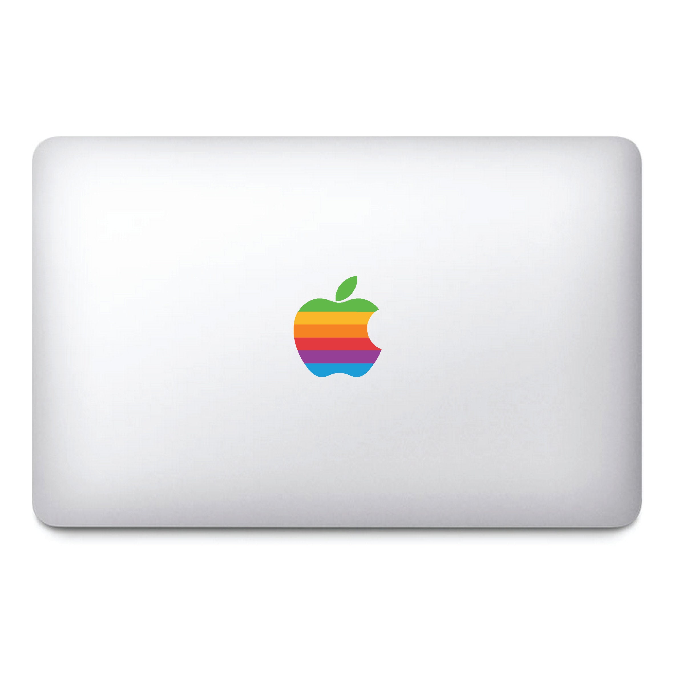Afgørelse tendens Musling Retro Logo Macbook Stickers on Clear Vinyl Laptop Stickers - Etsy