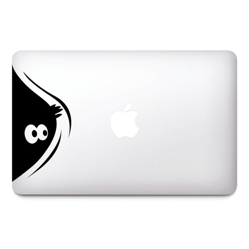 Monster MacBook Stickers Laptop stickers MacBook Decal self adhesive vinyl stickers image 1