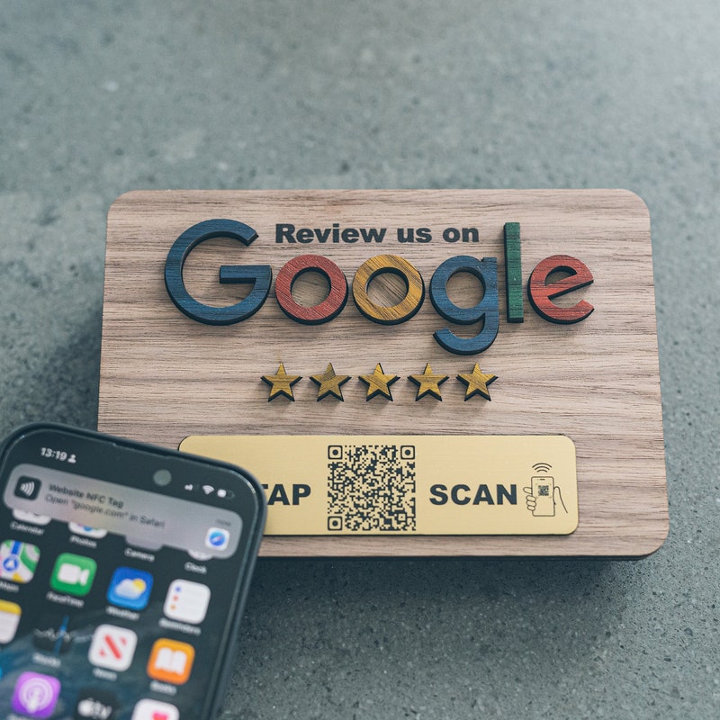 Google Review Sign - Etsy