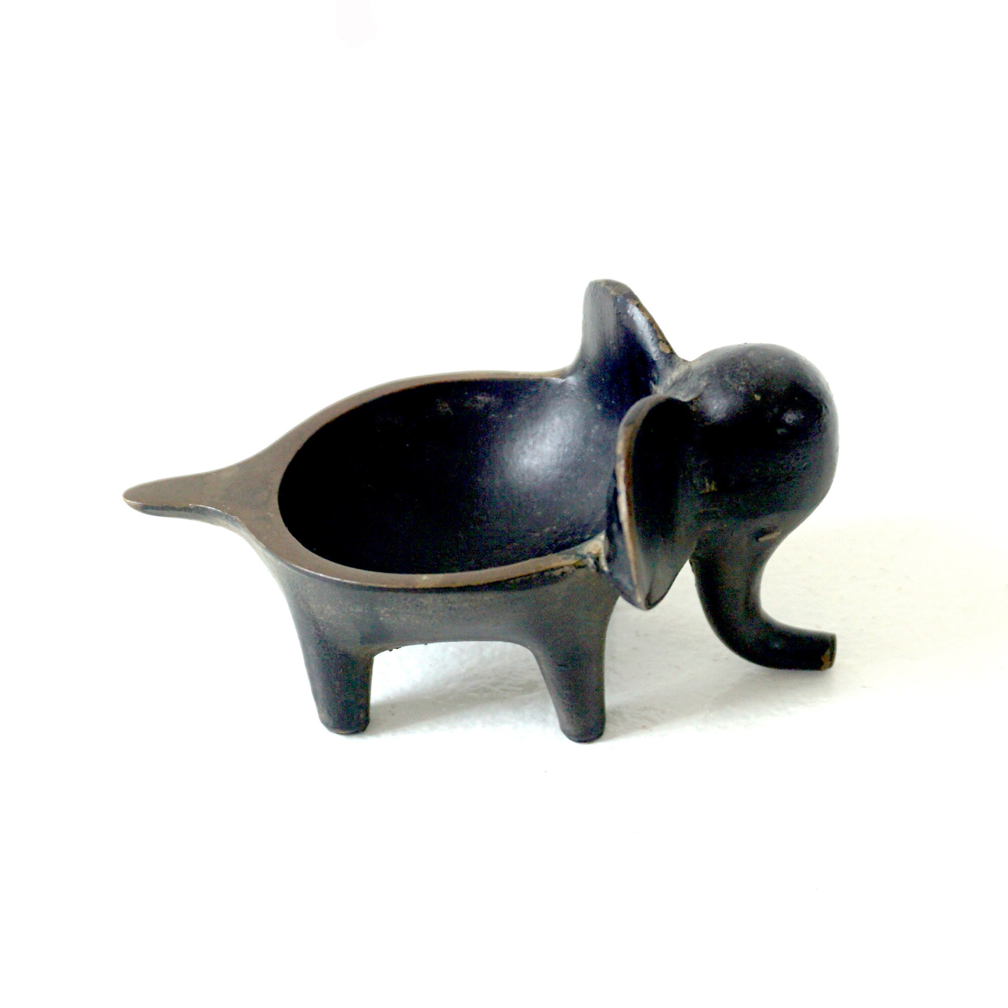 Vintage Walter Bosse Miniature Modernist Elephant Figure - Etsy
