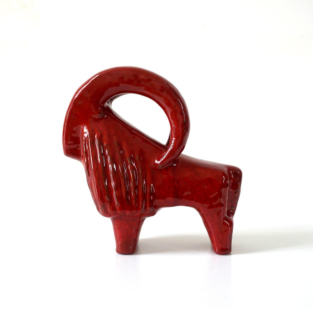 swarovski goat figurine