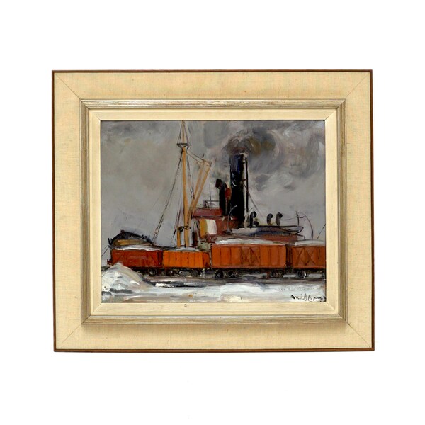 Industrial Painting Etsy
