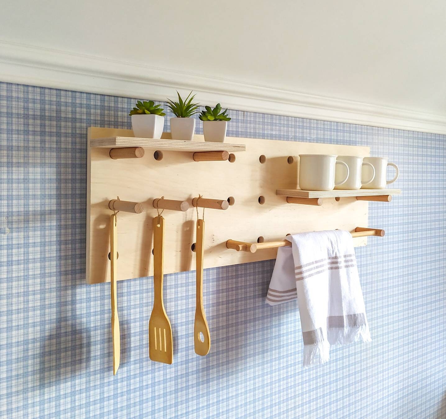 Pegboard display pegboard organizer plywood peg board shelf. Etsy