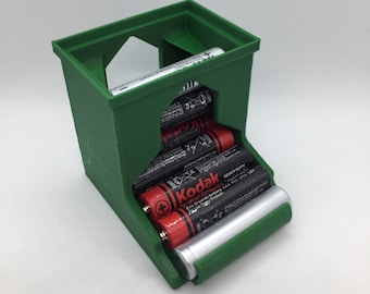 AAA Battery Holder, battery storage, battery box, battery case, batteries, hopper, kids, gift, electronic, stocking stuffer, christmas, xmas