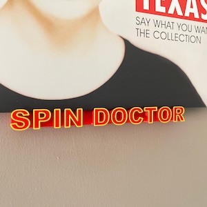 SPIN DOCTOR Wall mounted vinyl record display stand | Premium twin colour | vinyl shelves | Record stand | custom wall Vinyl display stand