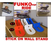 Custom Funko Pop Ride Display Stand - Ride Funko Pop Display - Ride Funko Display Stand - custom pop vinyl wall stand - Funko Pop Shelf POP