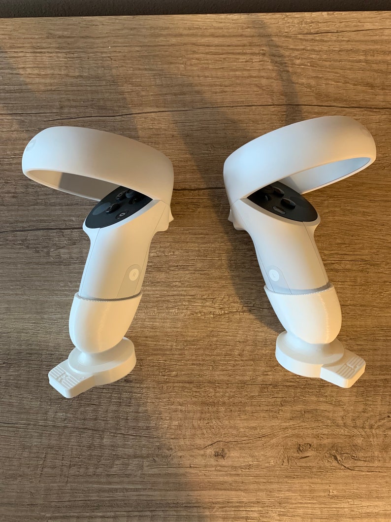 VR Gun Stock PRO fits Oculus Quest 2 touch controllers. Onward Etsy