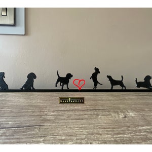 BEAGLE Silhouette Ornament gift for dog lover or dog breeder | BEAGLE lover gift art | Hunting dog | Beagle lovers Present | Beagle figurine