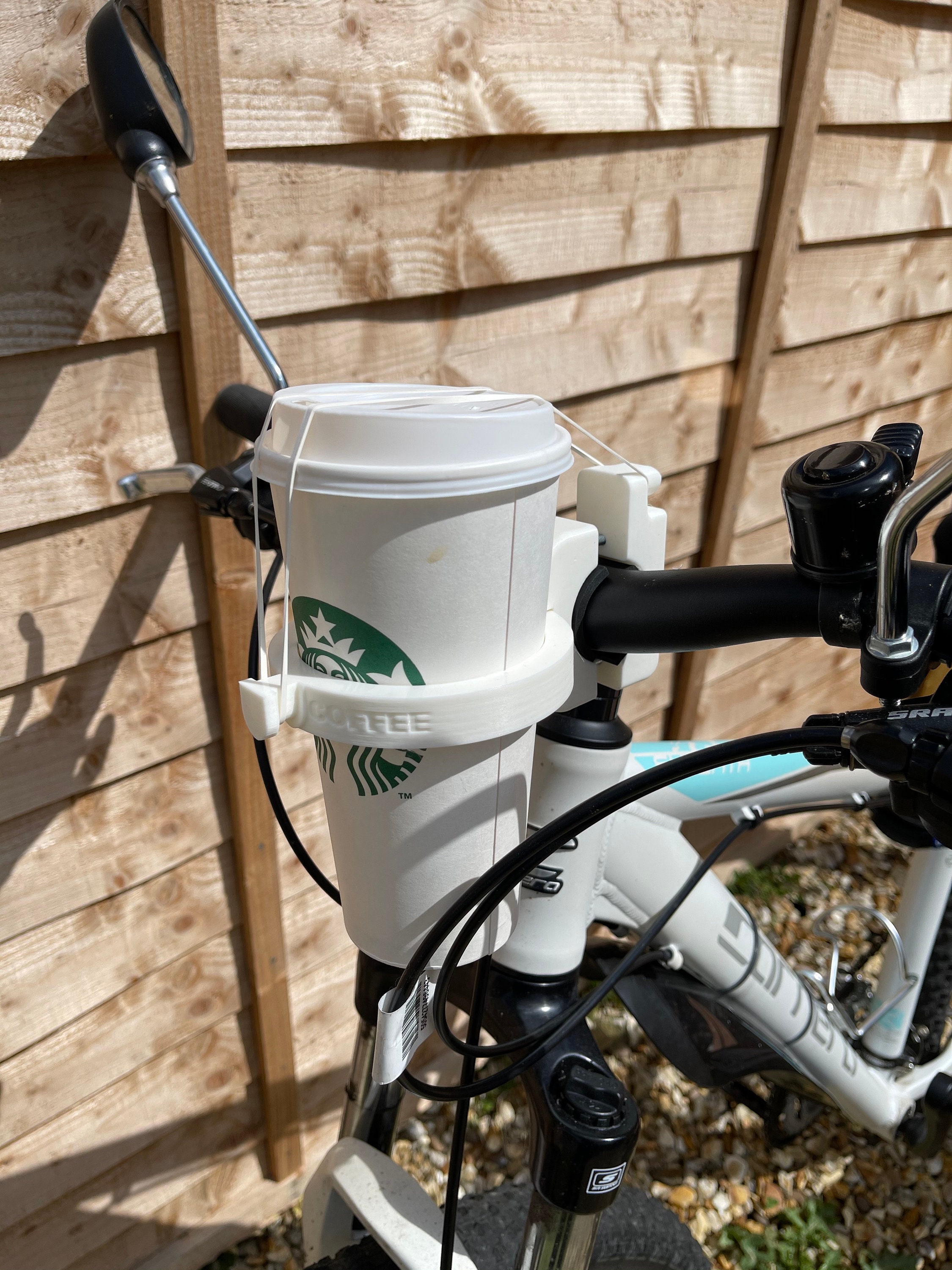 Bicycle coffee cup holder bike coffee carrier portable cup Etsy