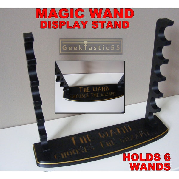 MAGIC Wand Display Stand | Wand Stand | Multiple Wand Holder | Magic Pottermore |  wand rack | Wizard Wand Holder