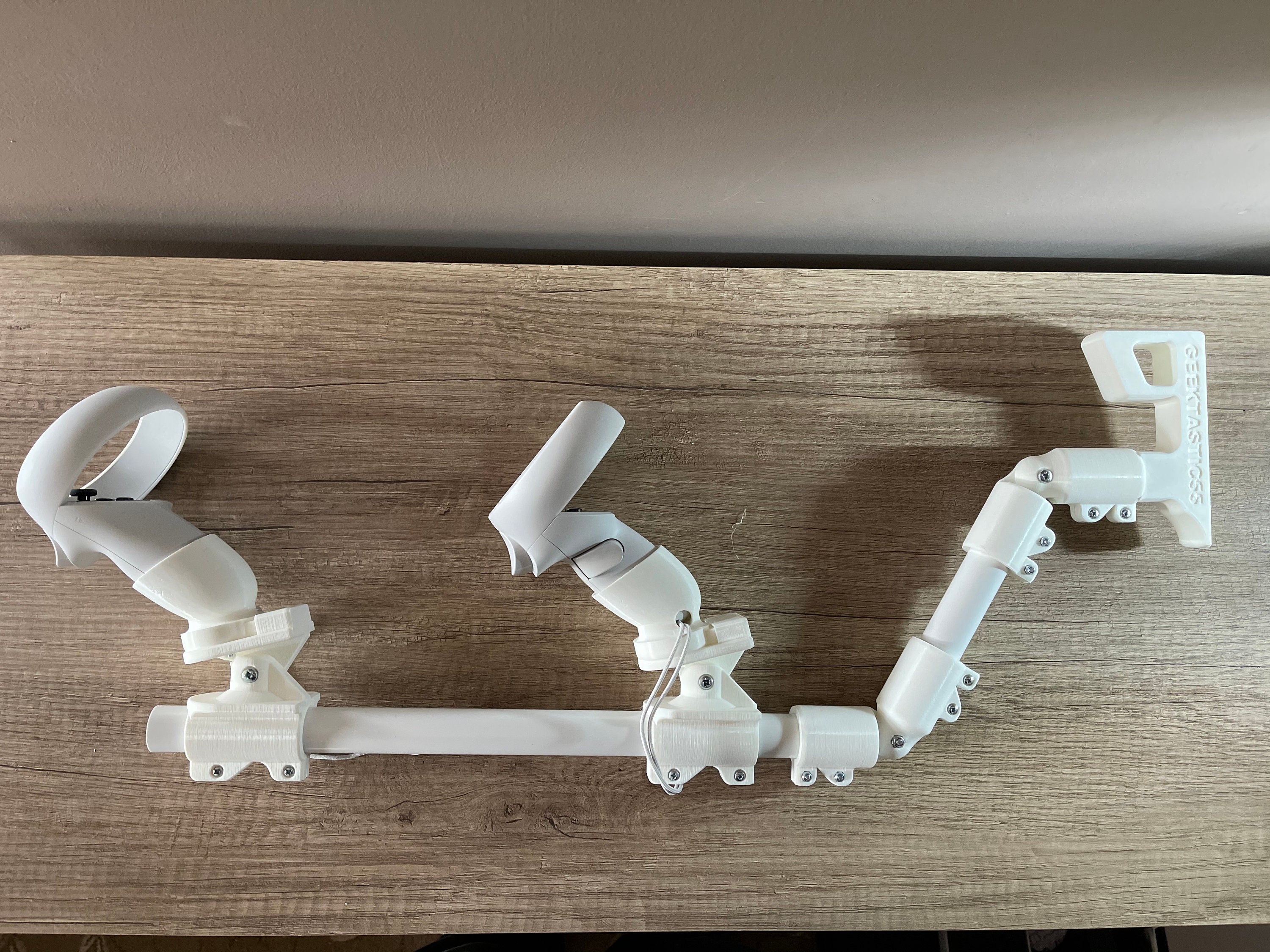 VR Gun Stock PRO fits Oculus Quest 2 touch controllers. Onward Etsy