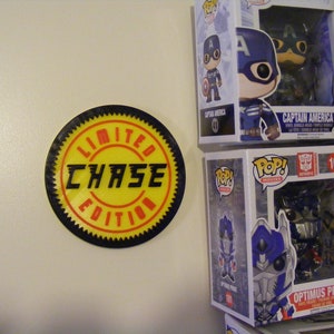 Cartel de pared de Funko Pop Chase. Soporte personalizado Chase funko. pegarse a la pared. Soporte de visualización funko imagen 8