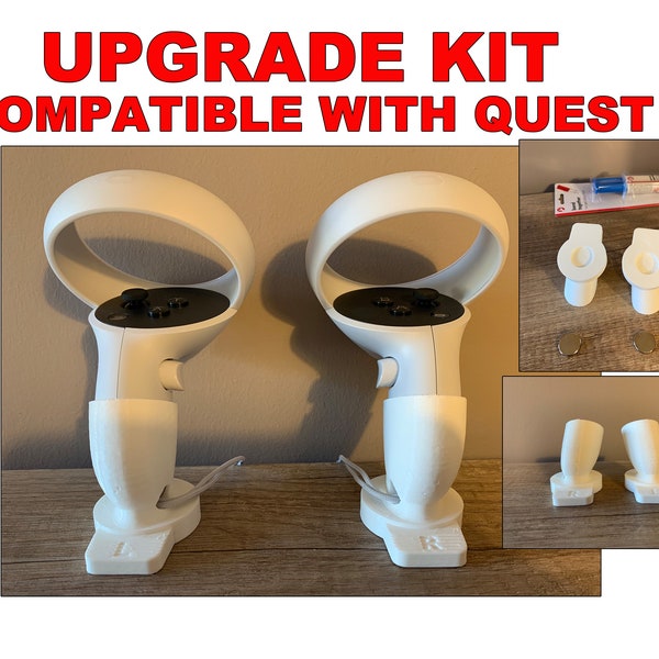 VR Gun Stock / Stock Pro  cradle UPGRADE. For owners of our COMPATIBLE quest 1 gunstock / gun stock pro. upgrade to quest 2/3 and pro cups