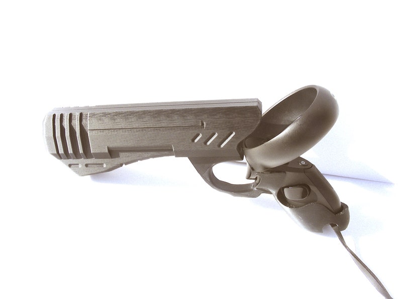 VR Gun Pistol Grip Pro Fits Oculus Quest 1 and Rift S Touch Etsy
