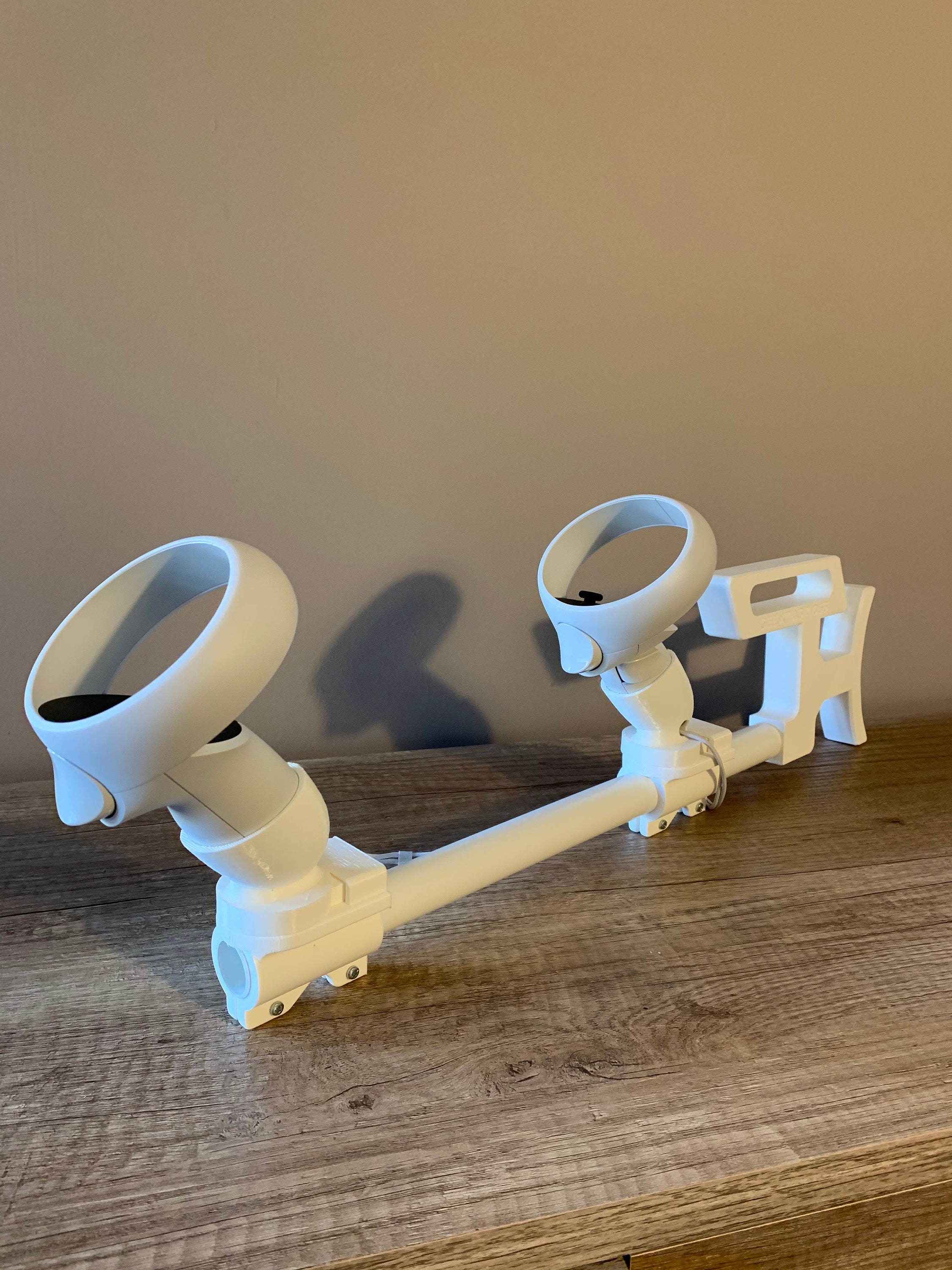 VR Gun Stock fits Oculus Quest 2 touch controllers. Onward Gun Etsy