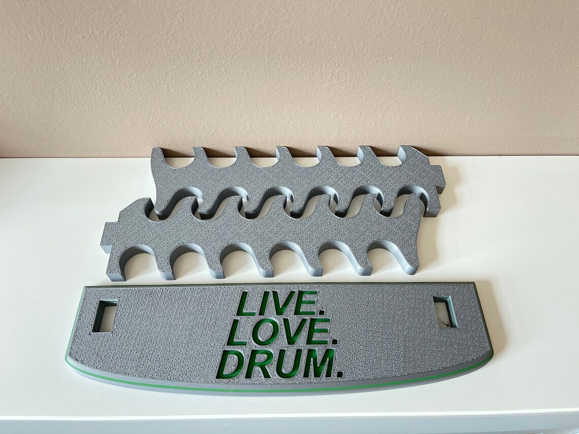 Drumstick display rack Custom drumstick holder drum stick Etsy
