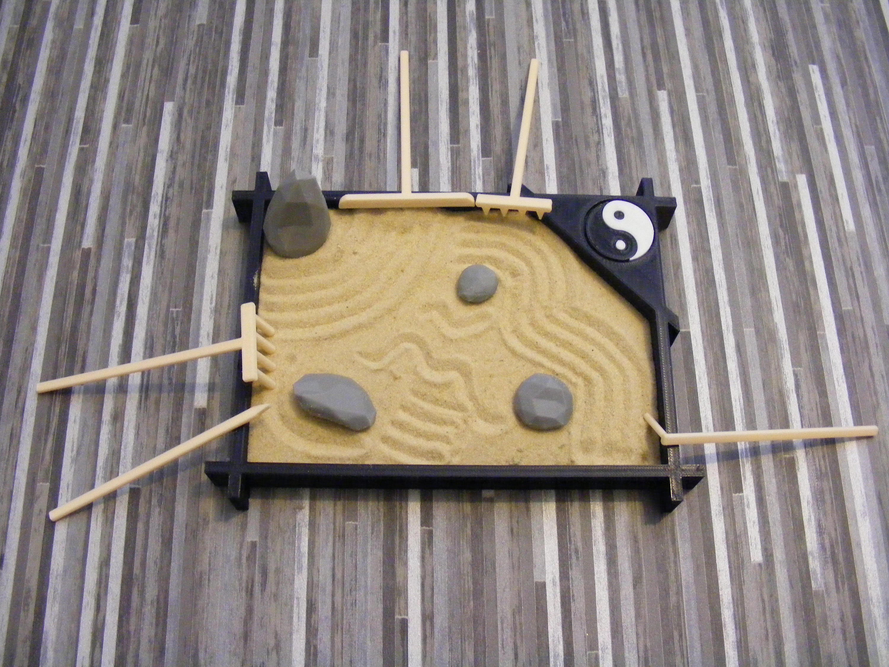 Mini jardín Zen zen de escritorio Kit de jardín Zen de mesa | Etsy